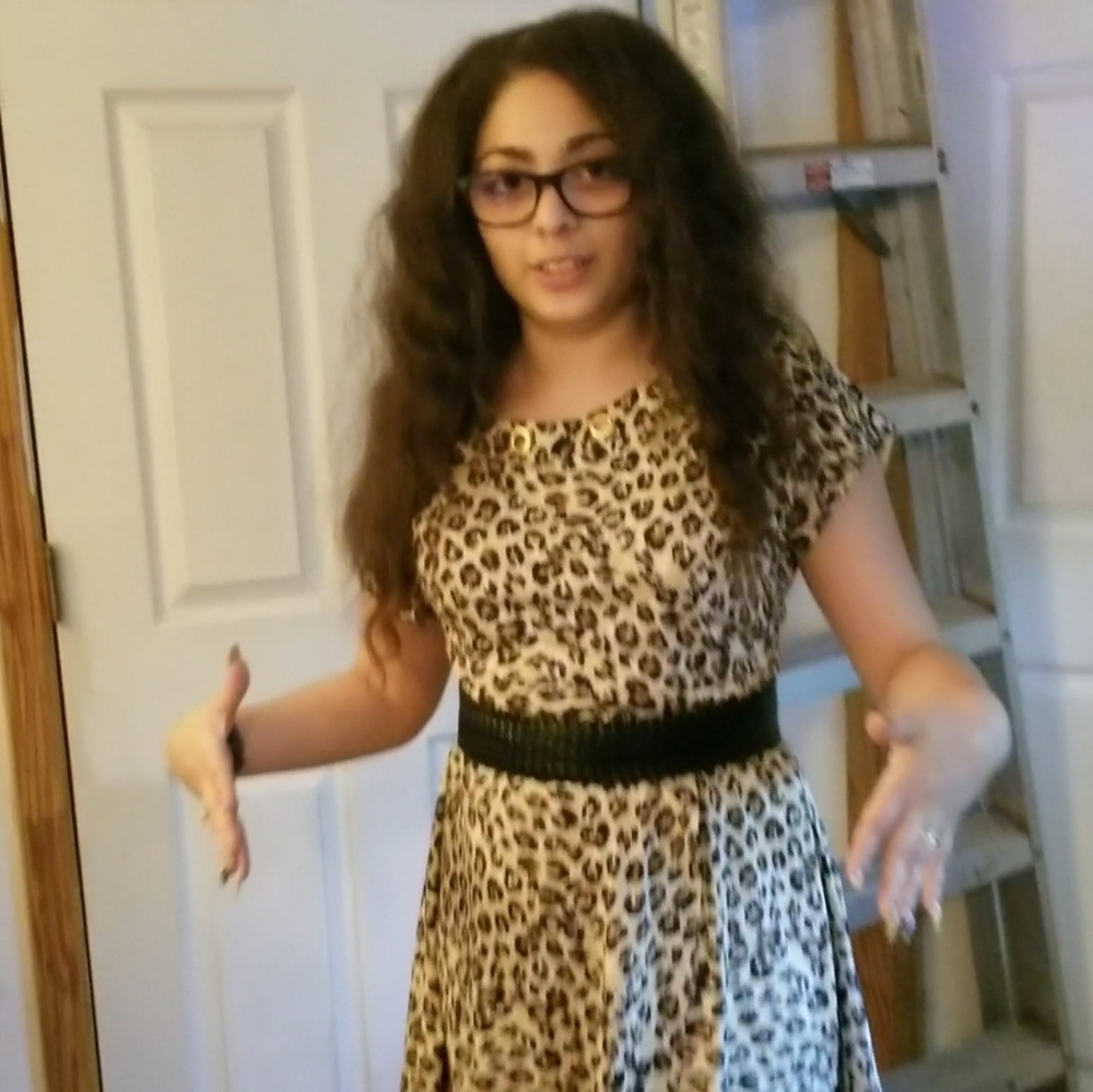 Miranda animal print dress - Picture 3 of 3